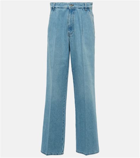 miu miu wide leg jeans|miu yuu jeans for women.